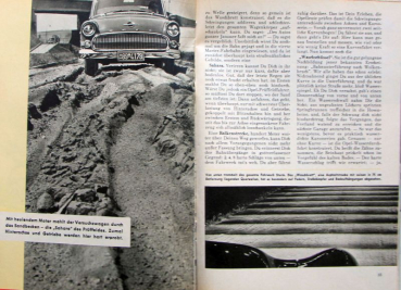 Opel Rekord Modelprogram 1956 "Rund um Opel" Carbrochure (4291)